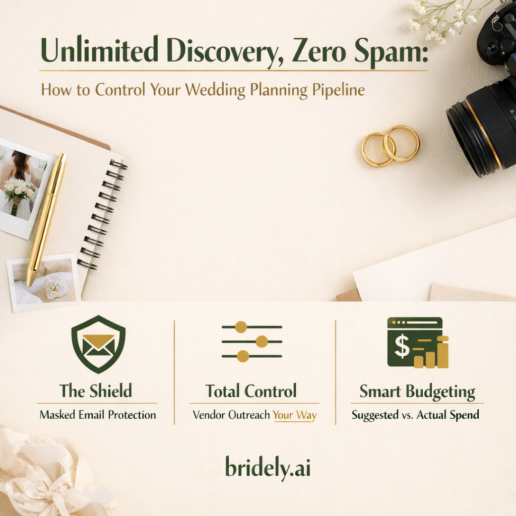 Unlimited Discovery, Zero Spam: How to Control Your Wedding Planning Pipeline